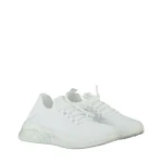 Pantofi sport barbati albi din material textil Brock