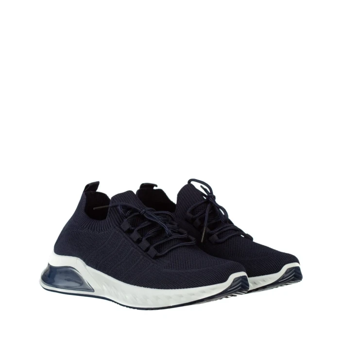 Pantofi sport barbati albastri din material textil Brock