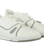 Pantofi sport barbati albi din piele ecologica Mezon