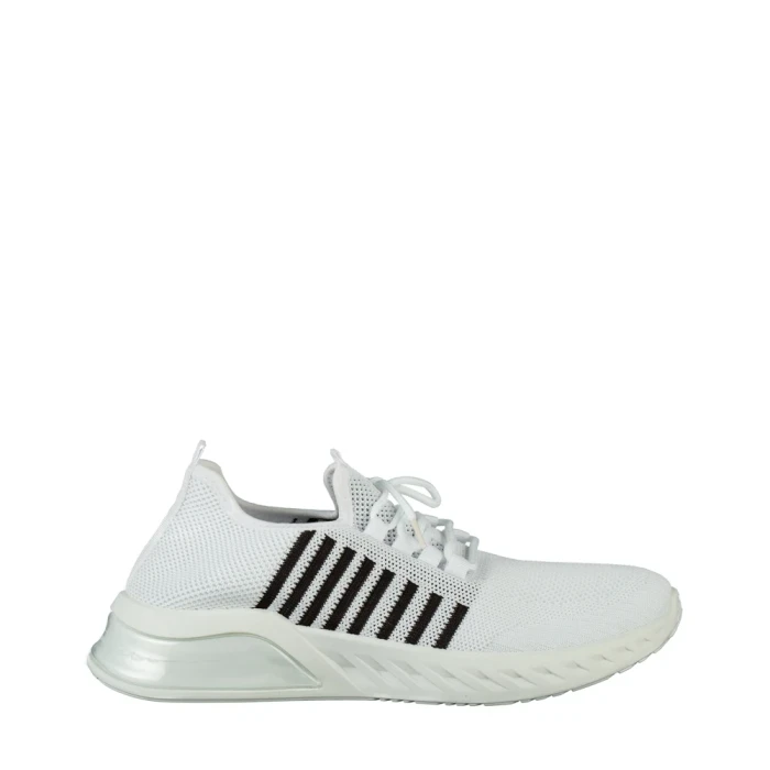 Pantofi sport barbati albi din material textil Dulis