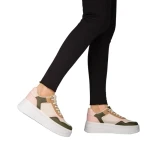 Pantofi sport dama verzi din piele ecologica Medar