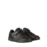 Pantofi sport copii negri din piele ecologica Rizza