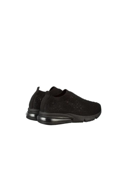 Pantofi sport copii negri din material textil Iutaf