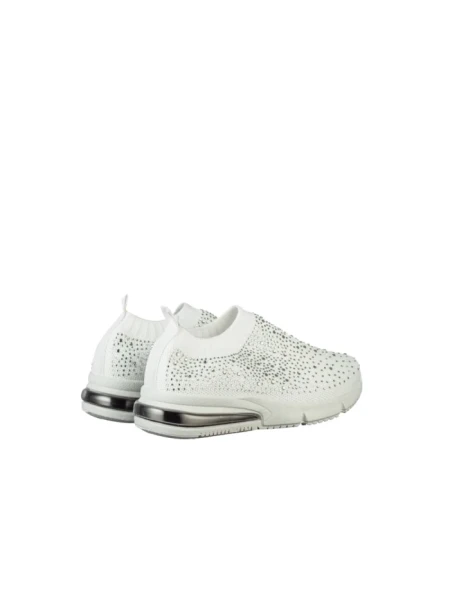 Pantofi sport copii albi din material textil Iutaf