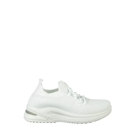 Pantofi sport copii albi din material textil Fantase