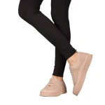 Tenisi dama roz din material textil Stere