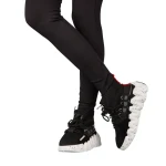 Pantofi sport dama negri din material textil Meil