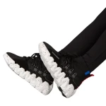 Pantofi sport dama negri din material textil Meil