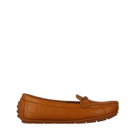 Mocasini dama camel din piele ecologica Ariella