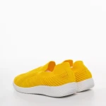 Pantofi sport copii galbeni din material textil Luna