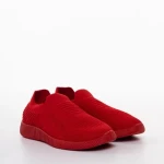Pantofi sport copii rosii din material textil Luna