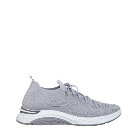 Pantofi sport dama gri din material textil Journi