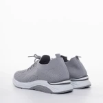 Pantofi sport dama gri din material textil Journi