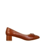 Pantofi dama cu toc camel din piele ecologica Colina