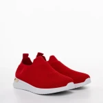 Pantofi sport copii rosii din material textil Avery