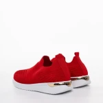 Pantofi sport copii rosii din material textil Avery