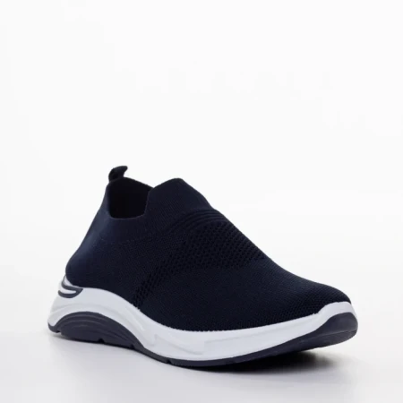 Pantofi sport dama albastri din material textil Sky