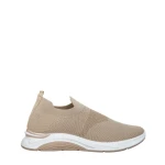 Pantofi sport dama bej din material textil Sky