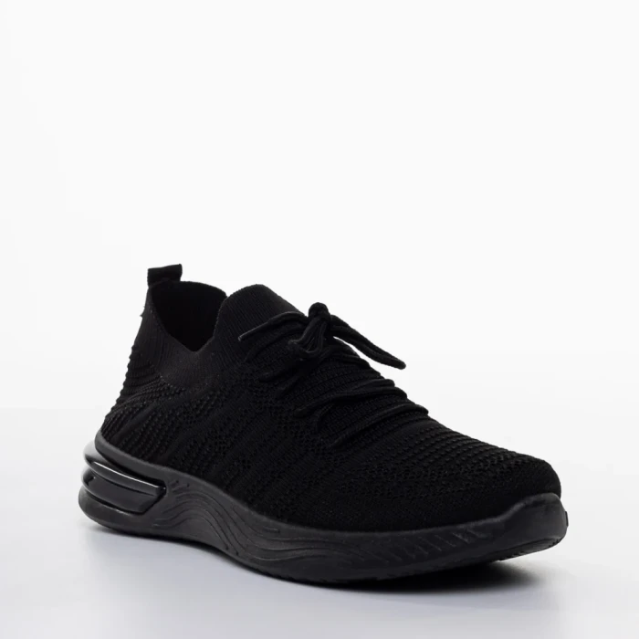 Pantofi sport dama negri din material textil Janelle