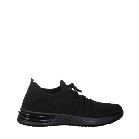 Pantofi sport dama negri din material textil Janelle