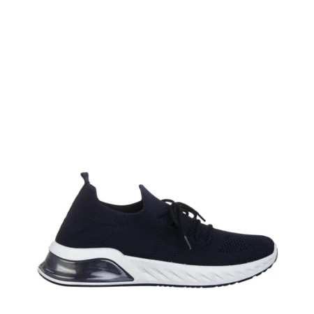 Pantofi sport dama albastri din material textil Kyla