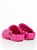 Papuci copii fucsia din material sintetic Ocean