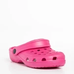 Papuci copii fucsia din material sintetic Roxy