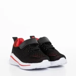 Pantofi sport copii negri din material textil Vanya