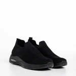 Pantofi sport dama negri din material textil Rhona