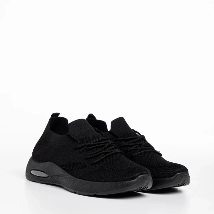 Pantofi sport dama negri din material textil Ricarda