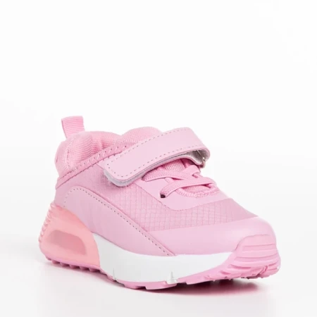 Pantofi sport copii roz din material textil Cianna