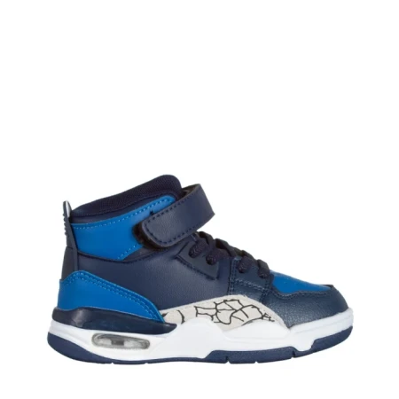 Pantofi sport copii albastru din piele ecologica Jaxon