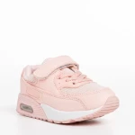 Pantofi sport copii roz din material textil Reyn