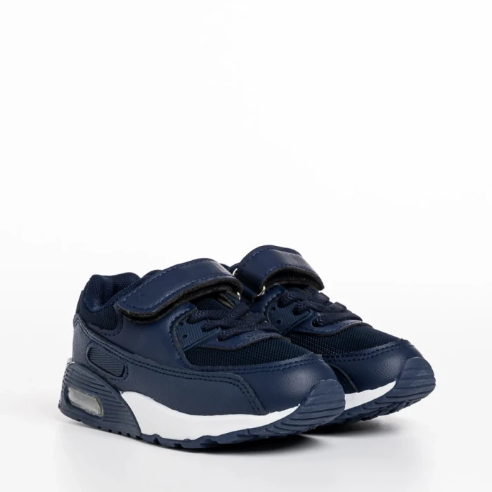 Pantofi sport copii albastri din material textil Reyn