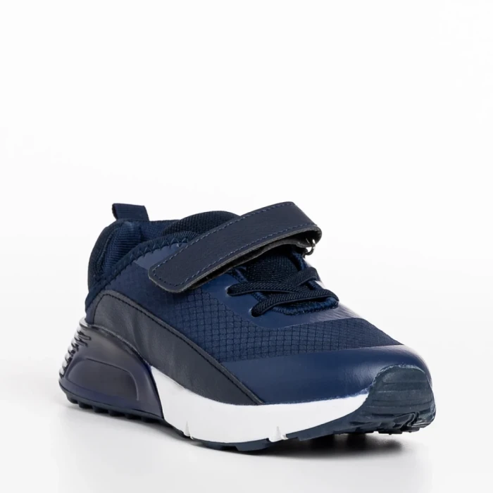 Pantofi sport copii albastrii din material textil Cianna