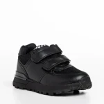 Pantofi sport copii negri din material textil Darbie