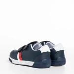 Pantofi sport copii albastri din piele ecologica Buddy