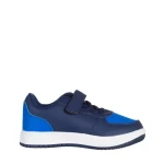 Pantofi sport copii albastri din piele ecologica Ponty