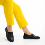 Pantofi dama negri din piele ecologica Emiliana