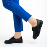 Pantofi dama negri din piele ecologica Cambria