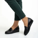 Pantofi dama Marco negri din piele naturala Liss