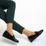 Pantofi dama Marco negri din piele naturala Liss