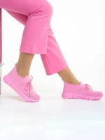 Pantofi sport dama fucsia din material textil Dasa