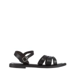 Sandale dama negre din piele ecologica Adrianna
