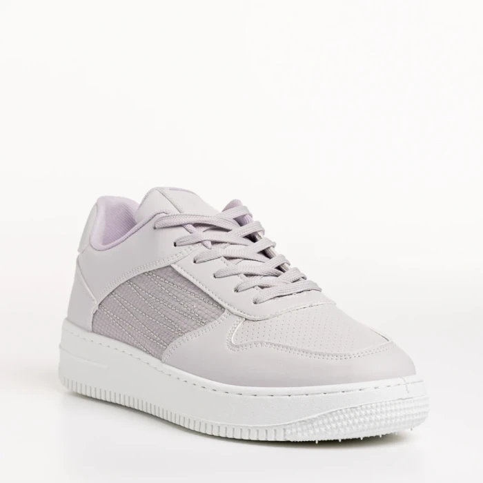 Pantofi sport dama mov din piele ecologica Birita