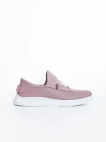 Pantofi casual dama mov din piele naturala Nilda