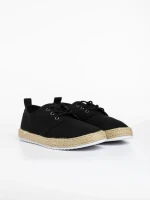 Pantofi sport barbati negri din piele ecologica Raiden