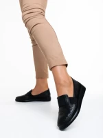 Pantofi dama negri din piele naturala Robertina