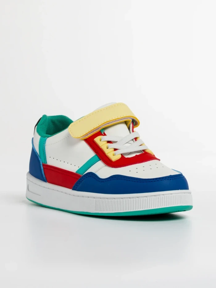 Pantofi sport copii multicolori din piele ecologica Camia
