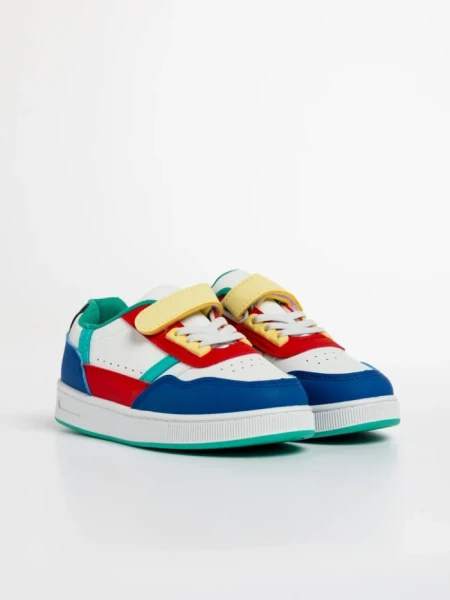 Pantofi sport copii multicolori din piele ecologica Camia